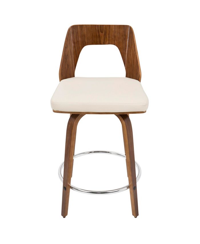 Lumisource Trilogy 24" Counter Stool, Set of 2 & Reviews Furniture