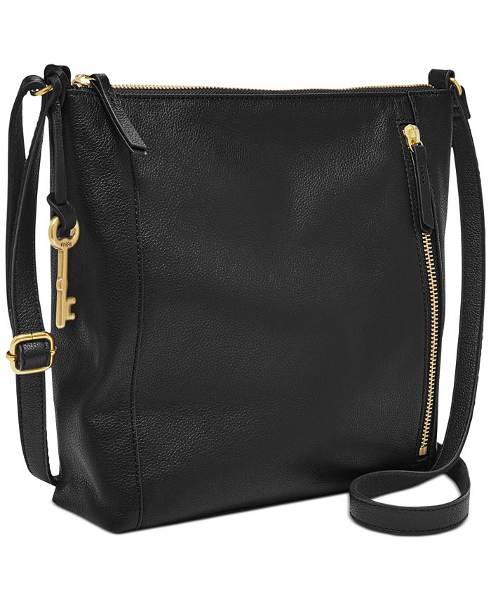 Fossil Women's Tara Leather Crossbody & Reviews - Handbags ...