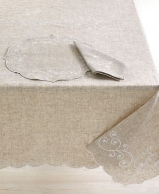 Lenox French Perle Embroidered Collection & Reviews - Table Linens 