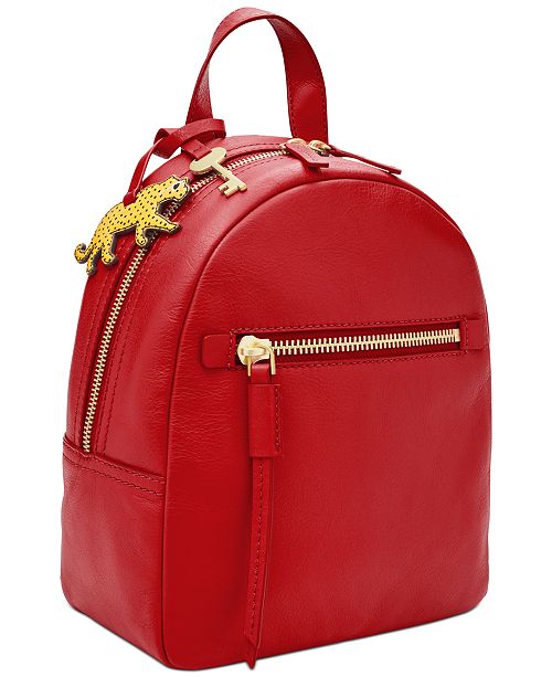 Fossil Megan Leather Backpack & Reviews - Handbags ...