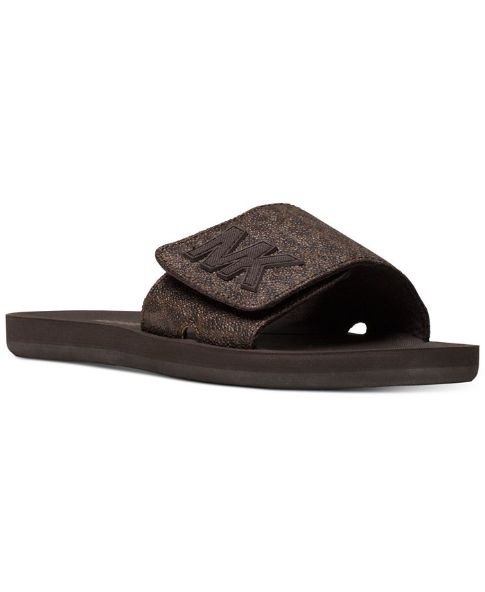 Mk pool slide sandals cheap
