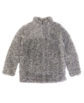 macys sherpa pullover