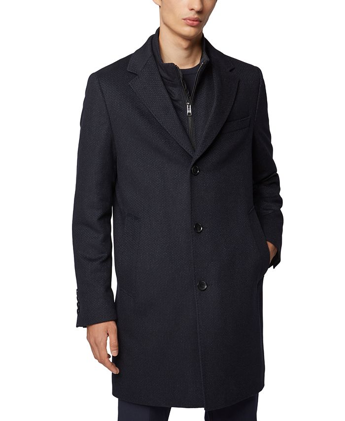 Hugo Boss BOSS Men's Wool Cashmere Coat Macy's