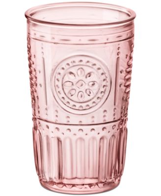 Light Pink Romantic Water Glass, Set of 4