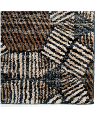 CLOSEOUT! Orian Adagio Textured Penny Blue 5'1" x 7'6" Area Rug