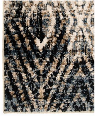 CLOSEOUT! Orian Adagio Tribal Throne Off White 5'1" x 7'6" Area Rug
