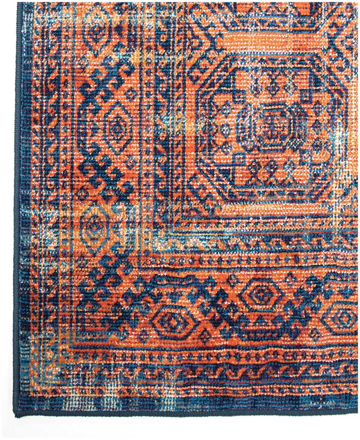 Closeout! Orian Alexandria Northern Mashad Thatch Red 5'1" x 7'6" Area Rug