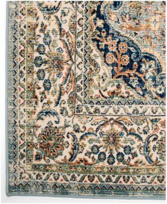 Orian Rugs CLOSEOUT! Orian Alexandria Kerman Estate Blue Thatch Rug