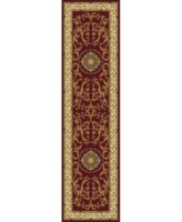 Closeout! Km Home 1419/1334/Burgundy Navelli Red 2'2