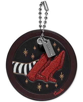 COACH Wizard of Oz Ruby Slippers Leather Hangtag & Reviews - Handbags & Accessories - Macy&#39;s