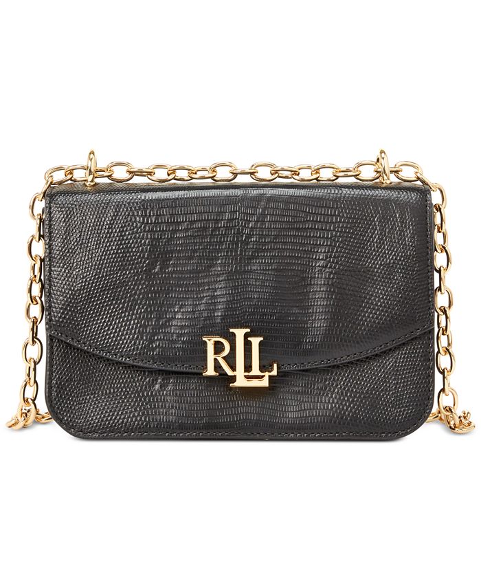 Lauren Ralph Lauren Madison LizardEmbossed Leather Crossbody Macy's