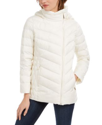 michael kors coats white