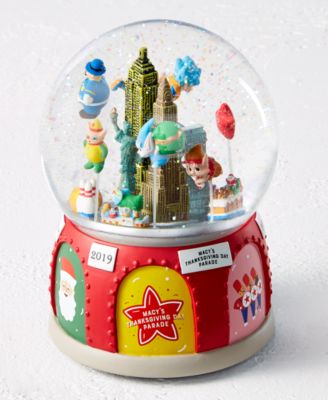 Macys Thanksgiving Day Parade Snow shops Globe