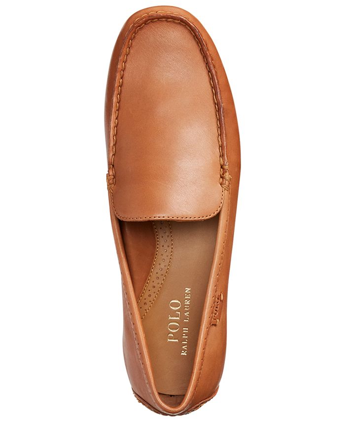 polo ralph lauren men's redden leather moc drivers