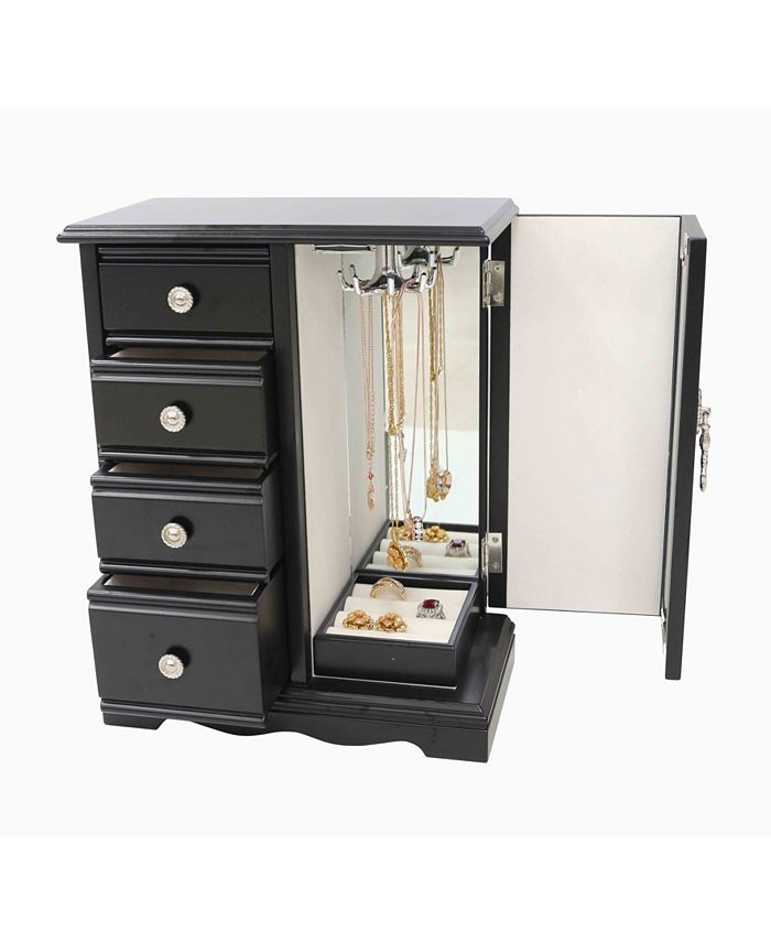 PKO Inc. Classic Wooden Jewelry Box Macy's