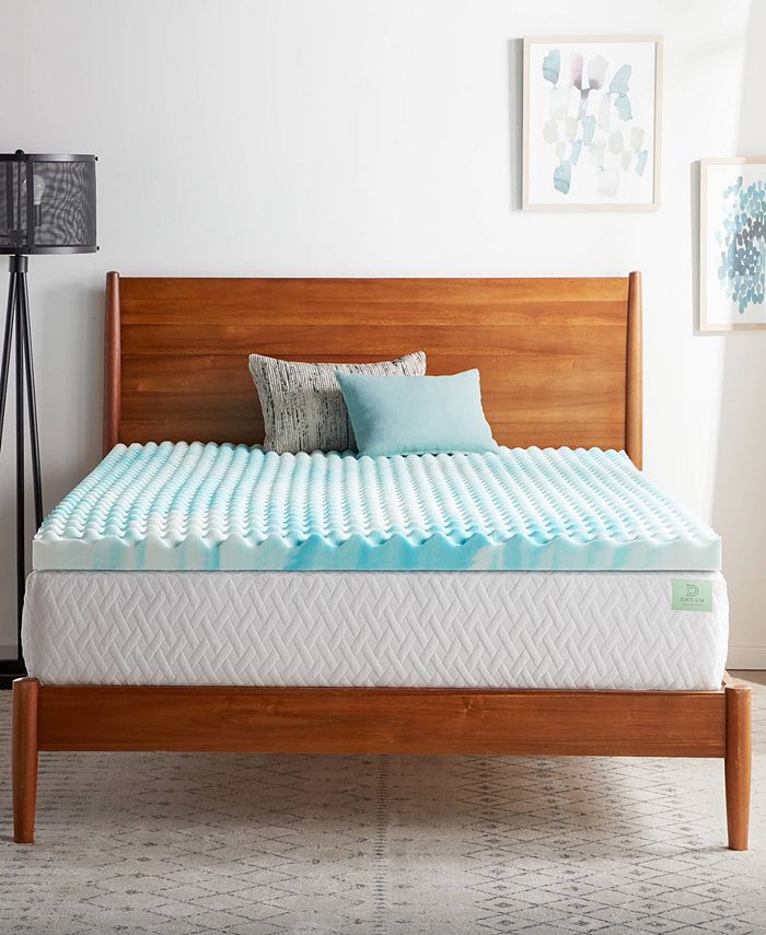 Lucid 3" Convoluted Gel Topper, Full Macy's