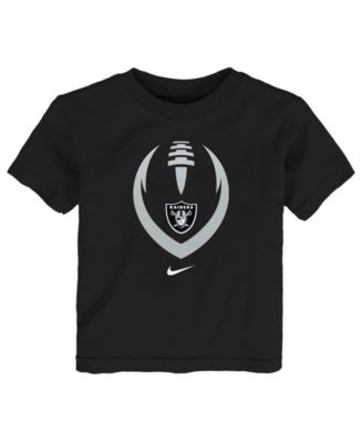 Nike Little Boys Oakland Raiders Football Icon T-Shirt - Macy's