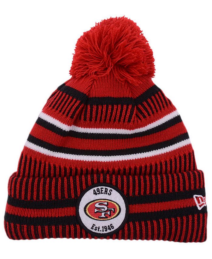 New Era San Francisco 49ers Home Sport Knit Hat - Macy's
