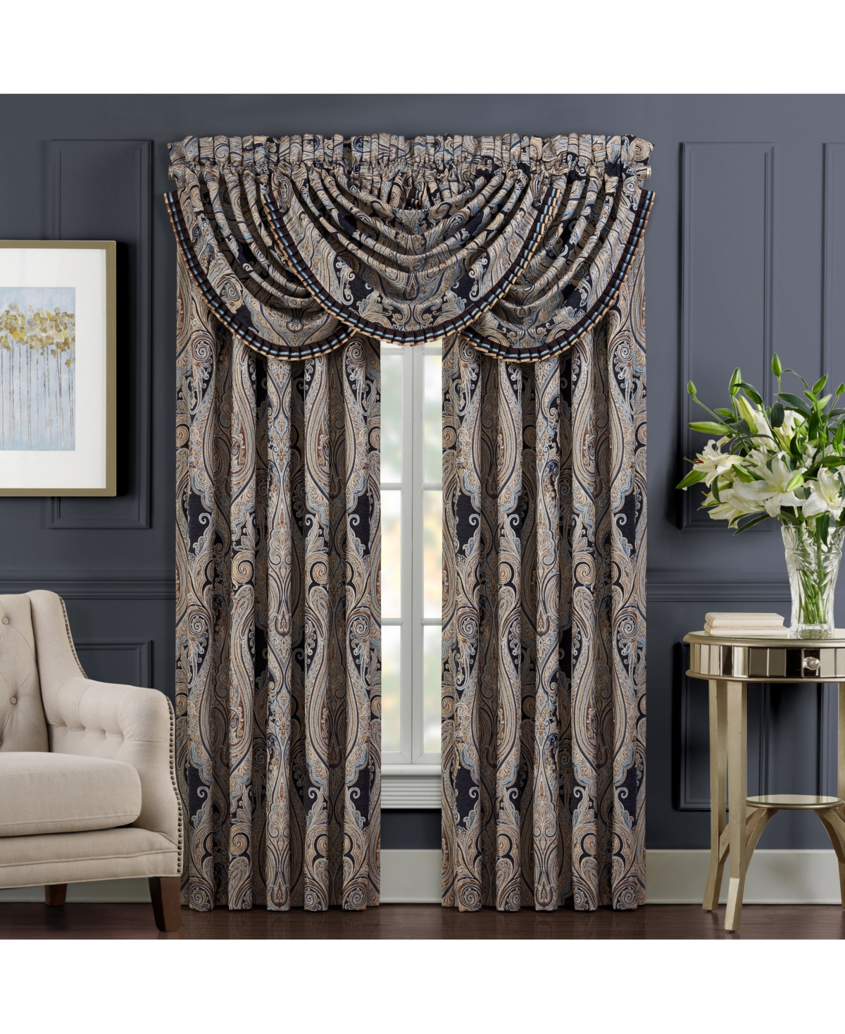 J Queen New York Luciana Waterfall Window