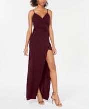 Burgundy dresses clearance at macy's