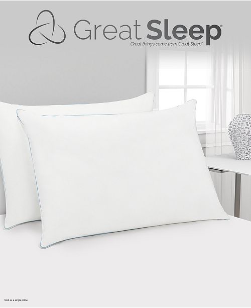 Great Sleep Twice Cool Premium Memory Foam Core Pillows Reviews