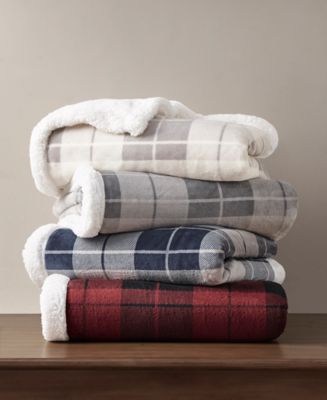 Macys martha stewart discount faux fur throw