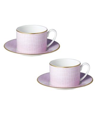 Layla Cups Saucers - Set of 2