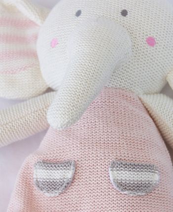 Living Textiles - Knitted Plush Toy - Amelia Elephant