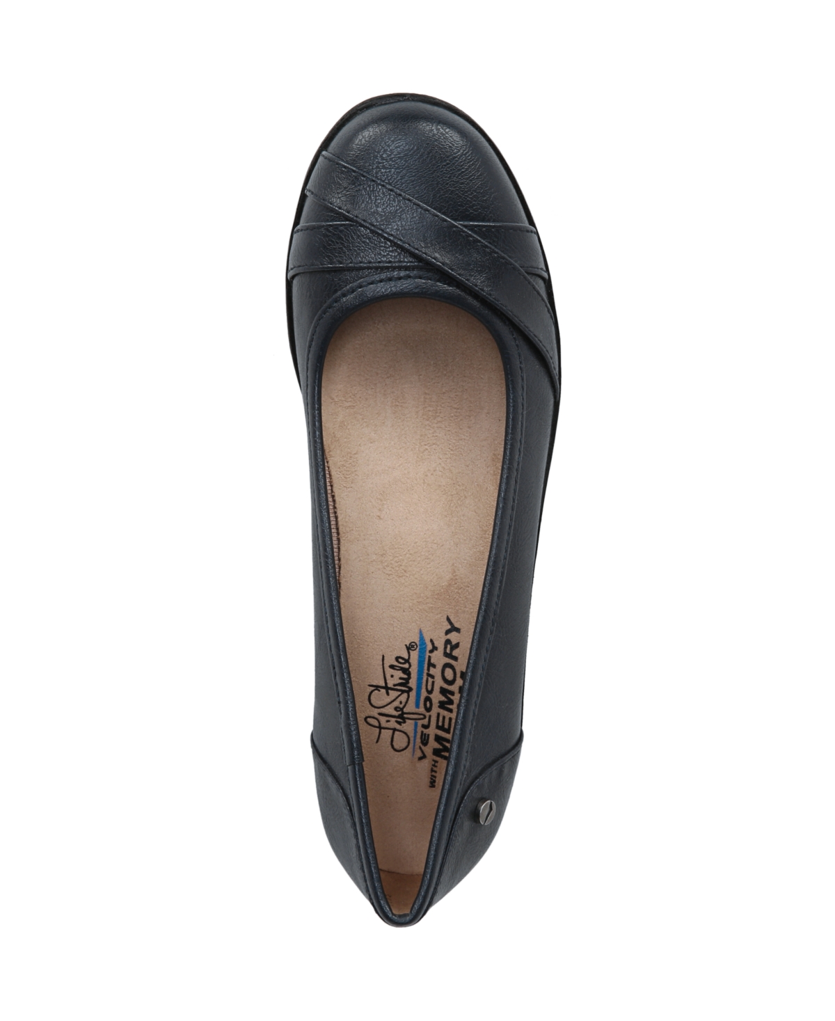 LIFESTRIDE WOMEN'S I-LOYAL LOW WEDGE BALLET FLATS 