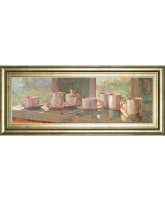 Gathering Il by Lorraine Vail Framed Print Wall Art - 18" x 42"