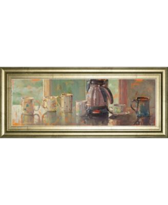 Gathering I by Lorraine Vail Framed Print Wall Art - 18" x 42"