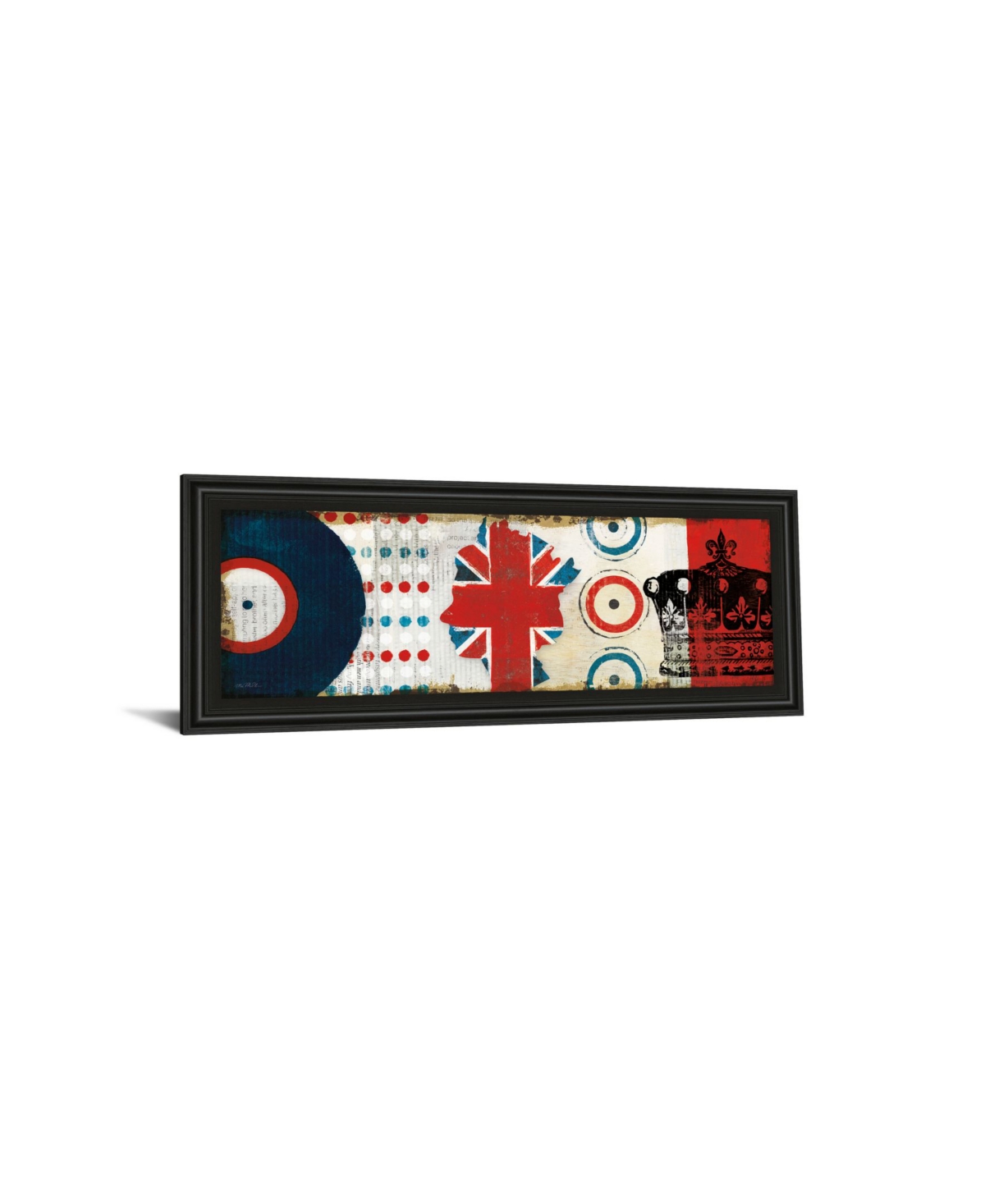 Classy Art British Invasion I by Mo Mullan Framed Print Wall Art - 18