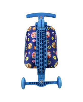 paw patrol scooter suitcase