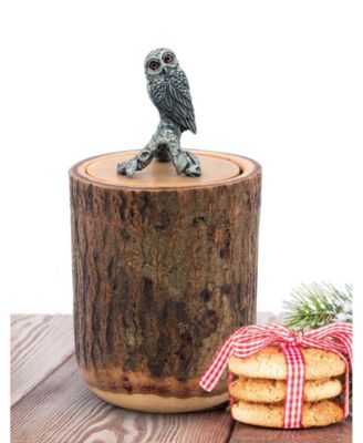 Owl Wood Canister