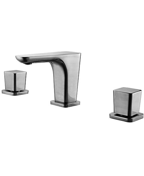 Alfi Brand Brushed Nickel Widespread Modern Bathroom Faucet