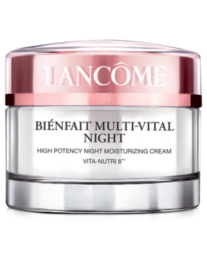 Lancome Bienfait Multi-Vital Night Cream Moisturizer 17 oz