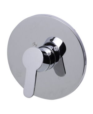 Alfi brand Polished Chrome Shower Valve Mixer with Rounded Lever Handle Bedding