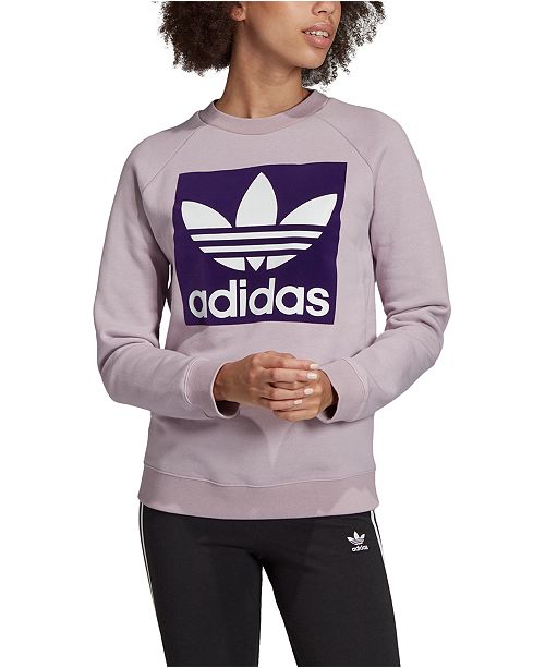 Adidas Women S Cotton Sweatshirt Reviews Women Macy S