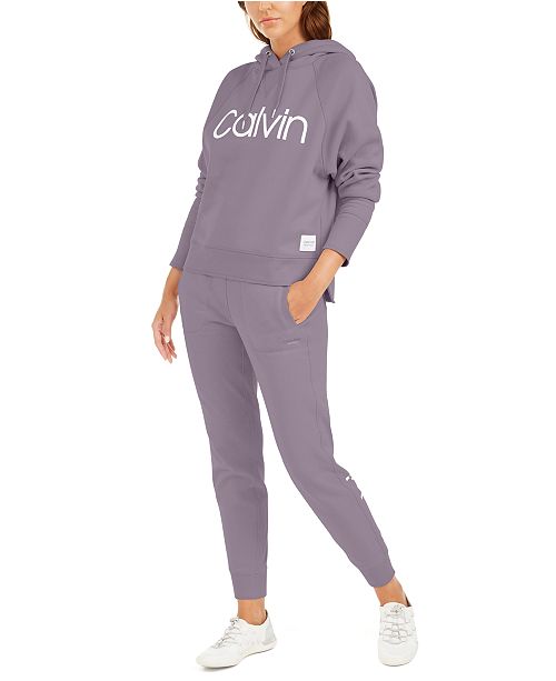 Calvin Klein Relaxed Logo Hoodie Reviews Women Macy S