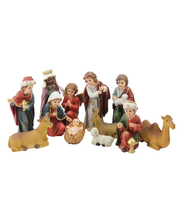 Northlight 12-Piece Religious Children's First Christmas Nativity Set ...