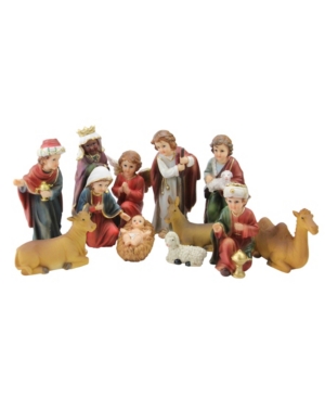 Northlight 12-piece Religious Children's First Christmas Nativity Set In Multi
