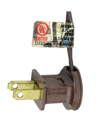 Set of 300 Clear Mini Christmas Lights 2.5" Spacing - Brown Wire