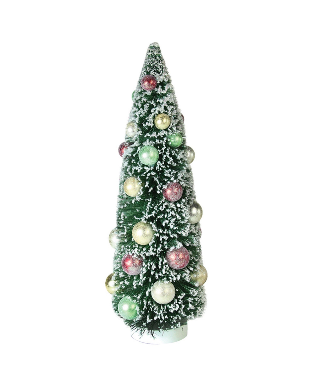 Northlight 15" Frosted Green Sisal Pine Artificial Christmas Table Top Tree In Green