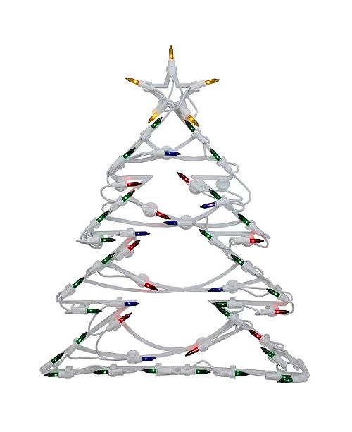 Northlight 15 5 Led Lighted Tree Double Sided Christmas Window