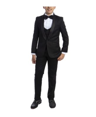 Toddler Boy's 5-Piece Slim Fit Shawl Tuxedo Set