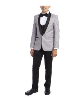 Big Boy's 5-Piece Slim Fit Shawl Tuxedo Set