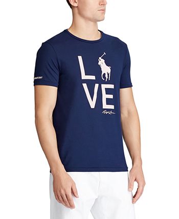 Live love t shirt ralph lauren top