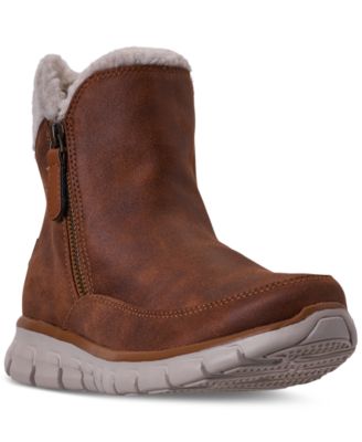 skechers ladies brown boots
