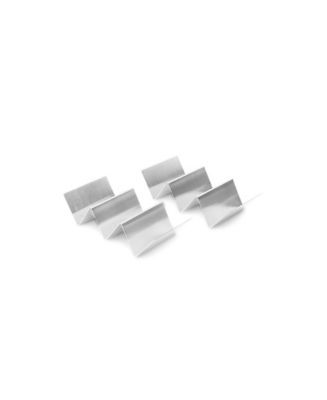 Stylish Stainless Steel Taco Holder Stand - Pack of 2