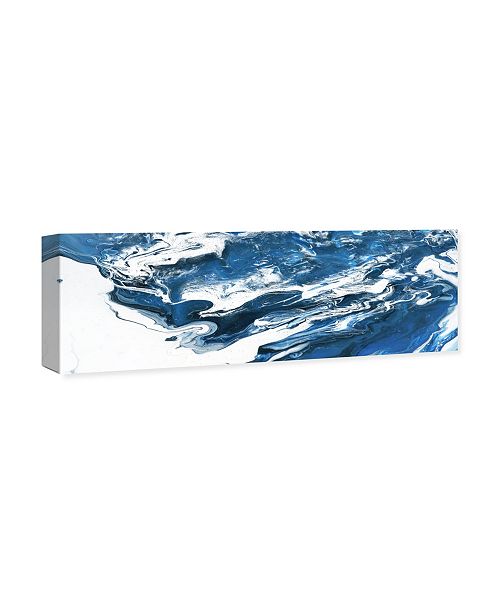 Oliver Gal Suman Blue Canvas Art 20 X 60 X 1 5 Reviews